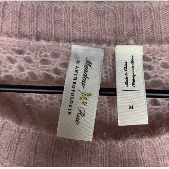 Anthro Meadow Rue NWOT Mohair Sweater! - Picture 4 of 7
